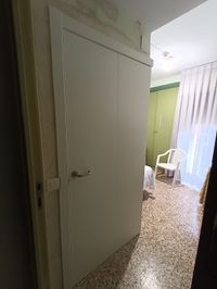 puerta pivotante plegable